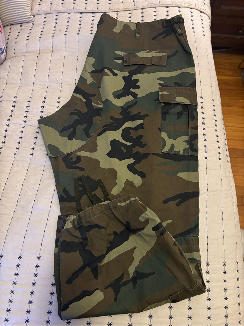 Rothco Woodland Camouflage Cargo Pants - Green & Brown